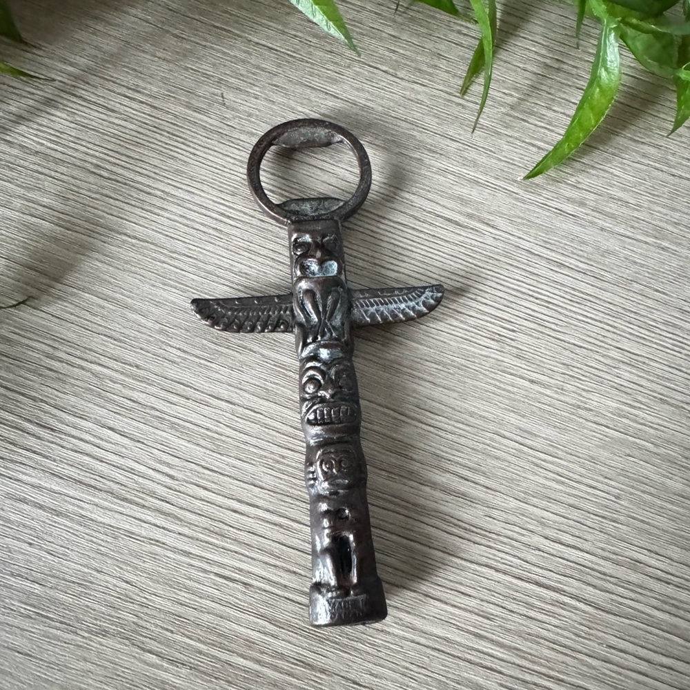 Vintage Totem Pole Bottle Opener